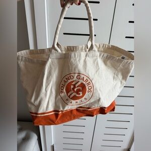 Roland Garros Canvas Tote